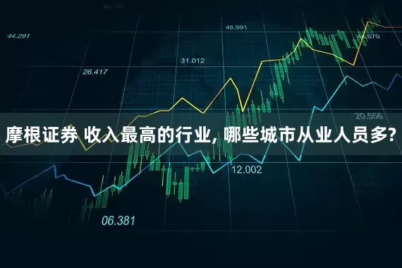 摩根证券 收入最高的行业, 哪些城市从业人员多?